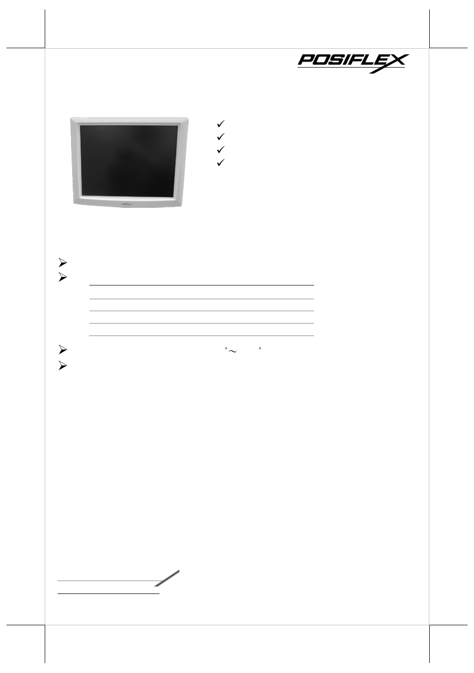 Posiflex LM-2212X User Manual | 20 pages