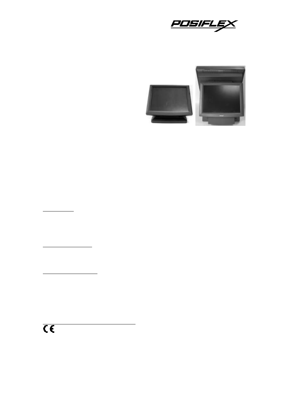 Posiflex TM-6100 User Manual | 14 pages