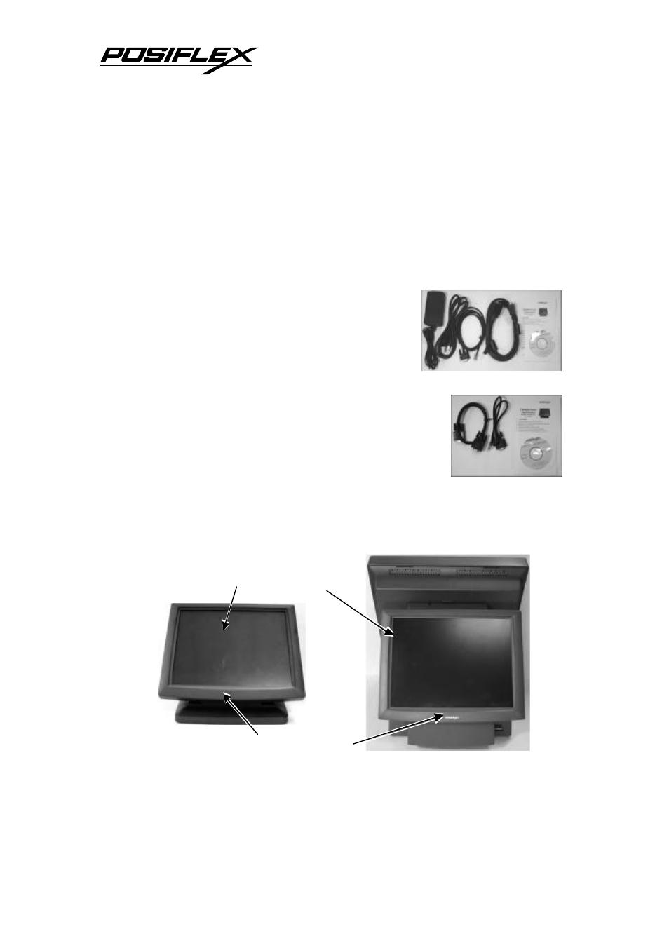 Ii. model number, Iii. carton contents, Iv. parts identification | Posiflex TM-6100 User Manual | Page 2 / 14
