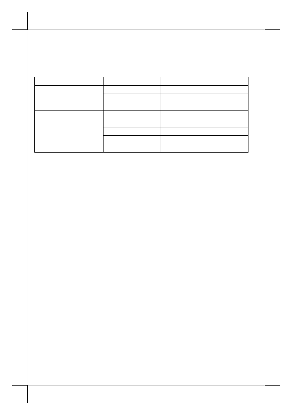 Viii. supported display modes | Posiflex LM-2008E User Manual | Page 8 / 10