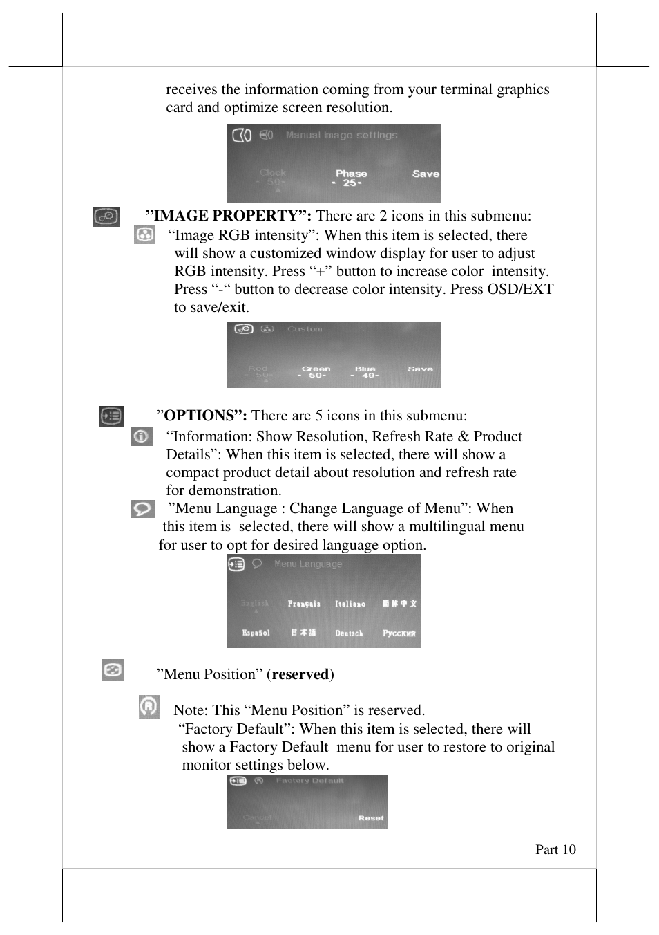 Posiflex LM-3315 User Manual | Page 10 / 13