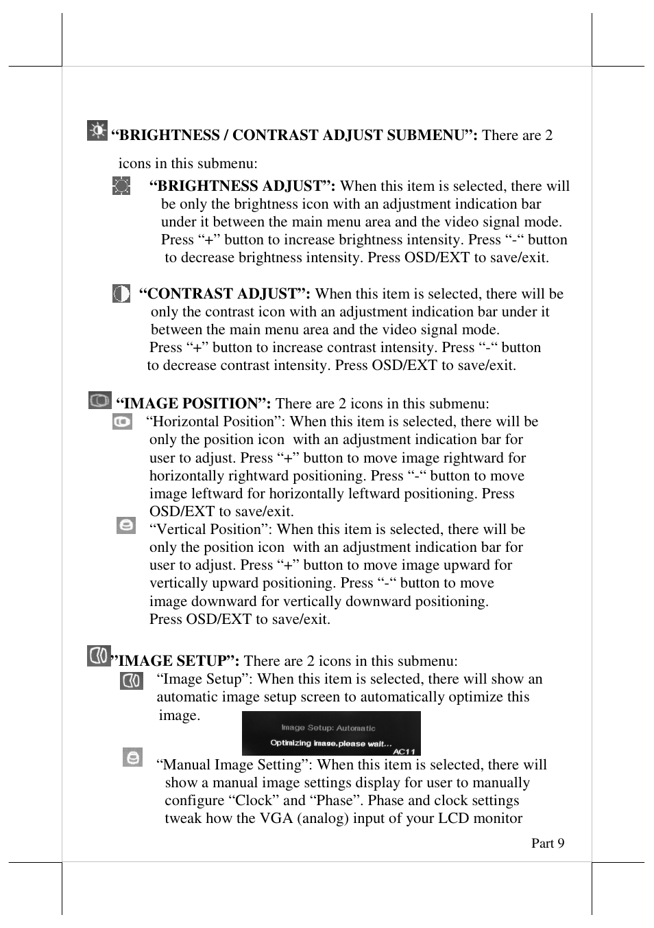 Posiflex LM-3315 User Manual | Page 9 / 13
