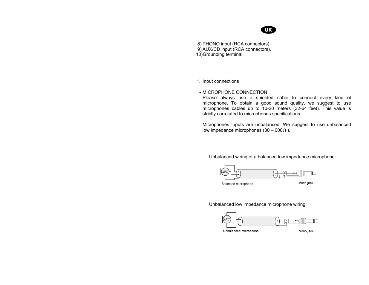 Proel AMP03 User Manual | Page 8 / 15