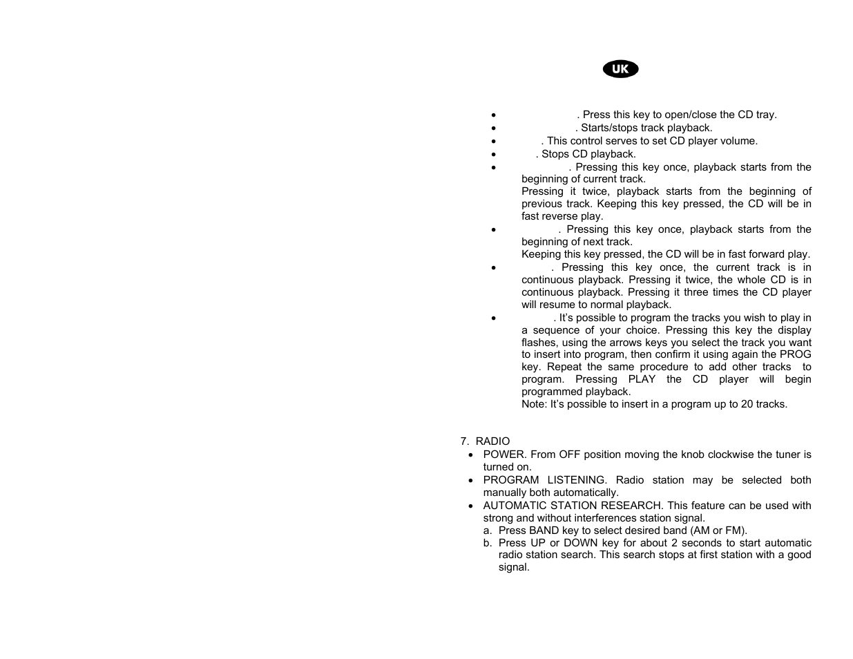 Proel ACDT90 User Manual | Page 13 / 20