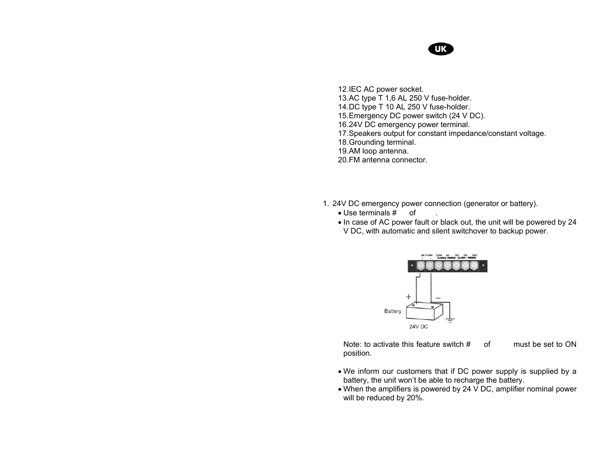 Proel ACDT90 User Manual | Page 8 / 20