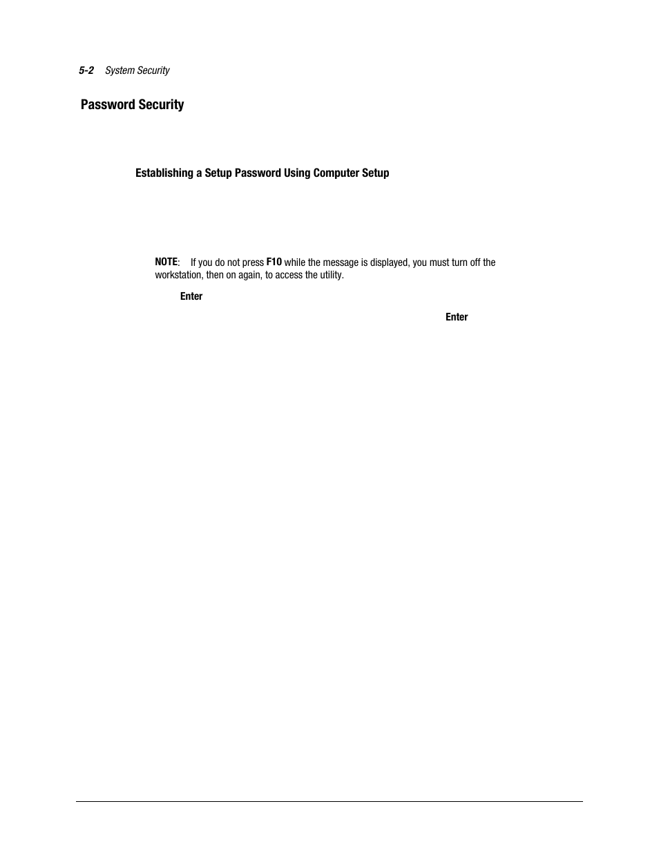 Password security | Compaq AP500 User Manual | Page 121 / 179