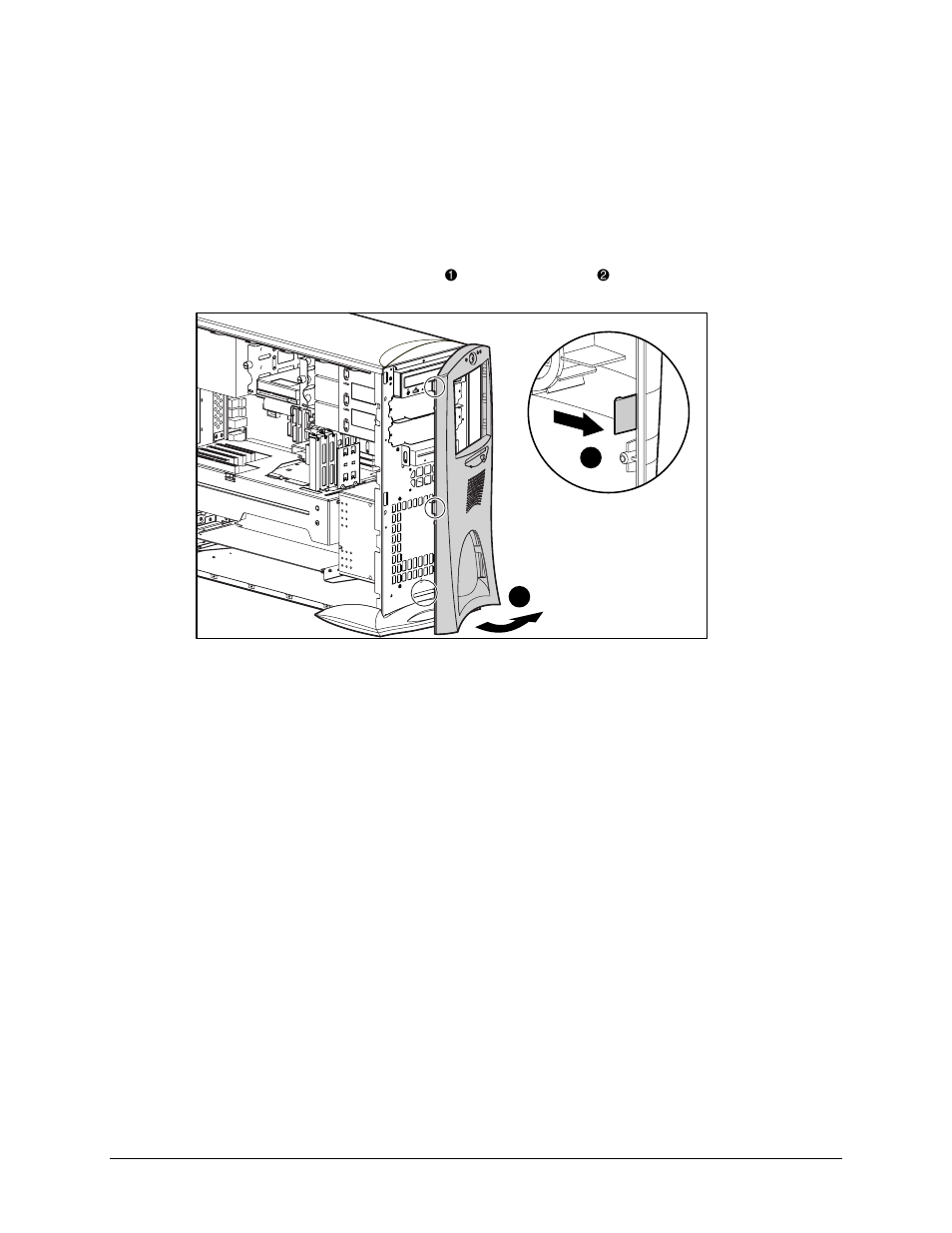 Front bezel | Compaq AP500 User Manual | Page 26 / 179