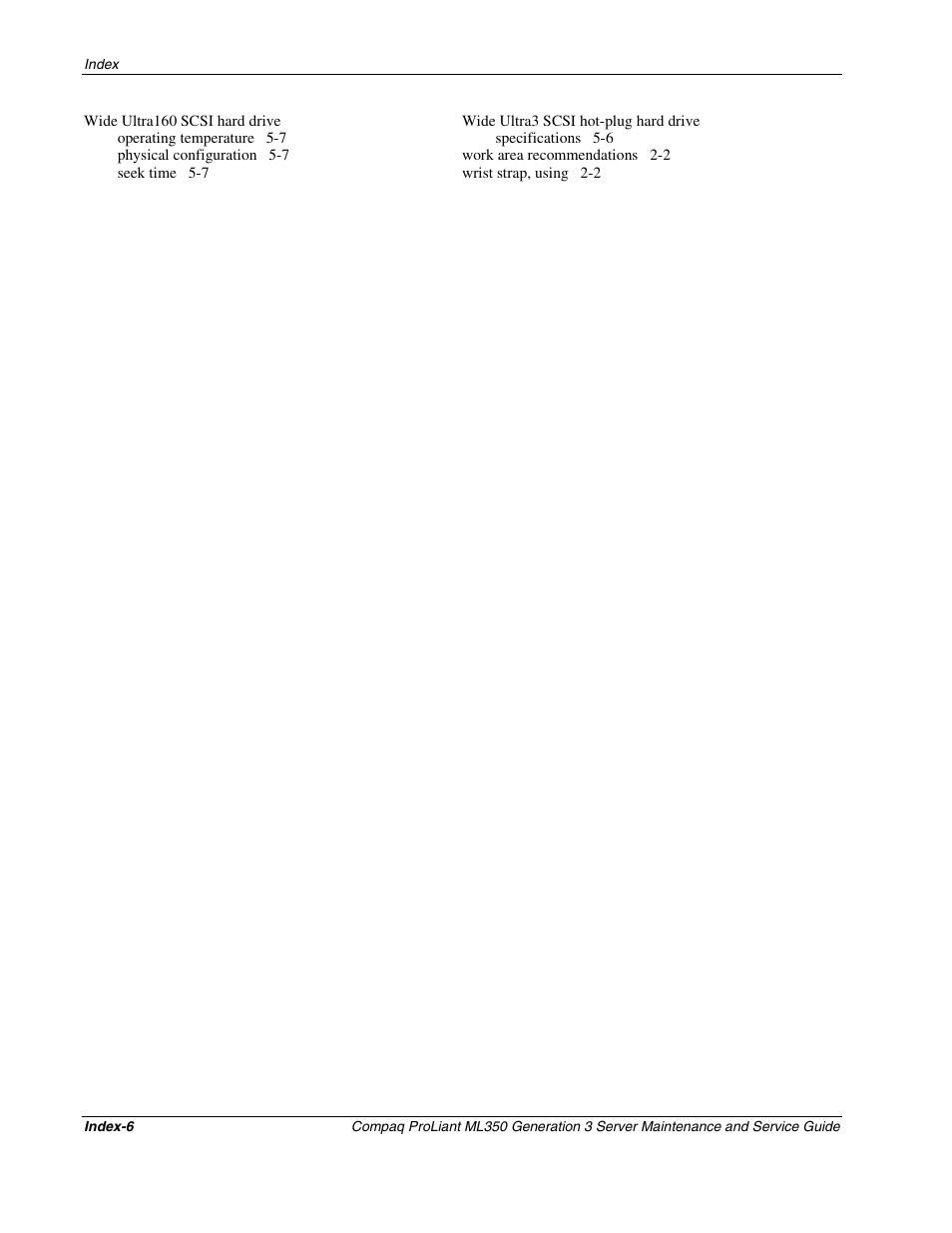 Compaq PROLIANT ML350 User Manual | Page 89 / 89