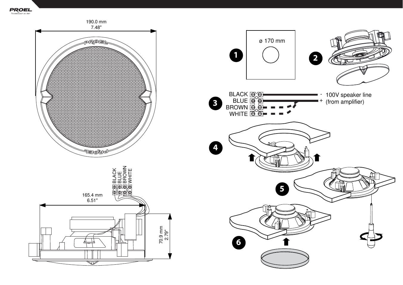 Proel X50CT User Manual | Page 2 / 2