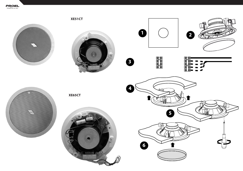 Proel XE51CT User Manual | Page 7 / 7