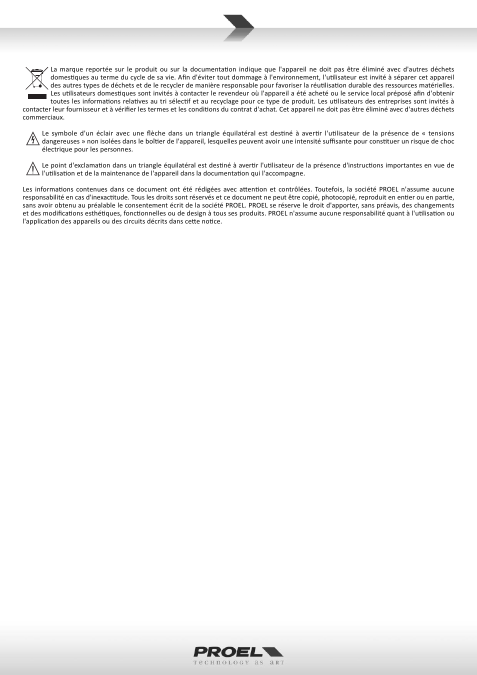 Proel FREEPACK65 User Manual | Page 3 / 23