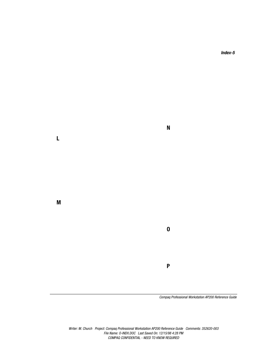 Compaq Professional Workstation AP200 User Manual | Page 159 / 163