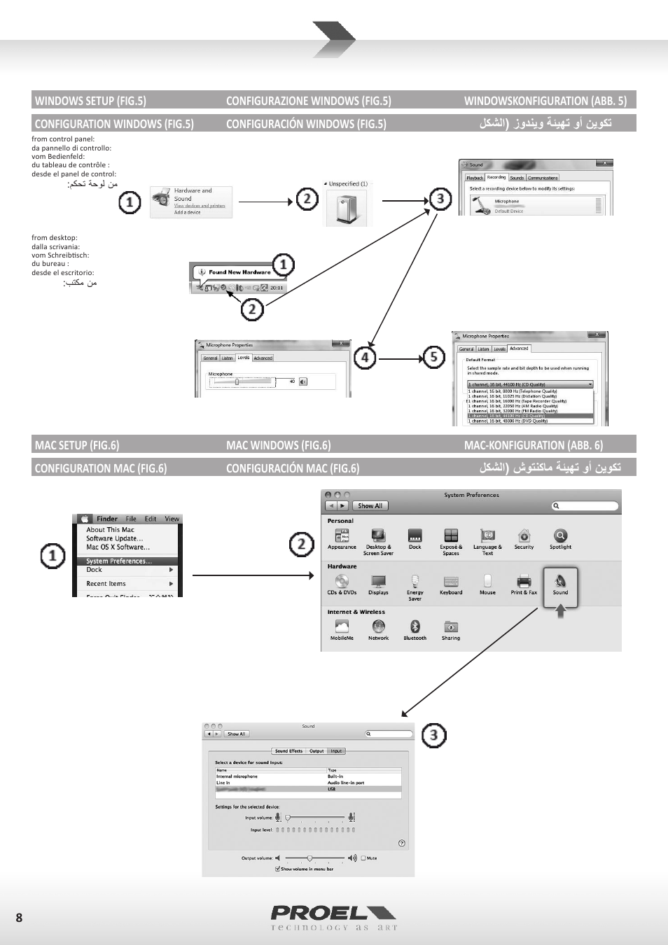 Proel TUBE100USB User Manual | Page 8 / 39