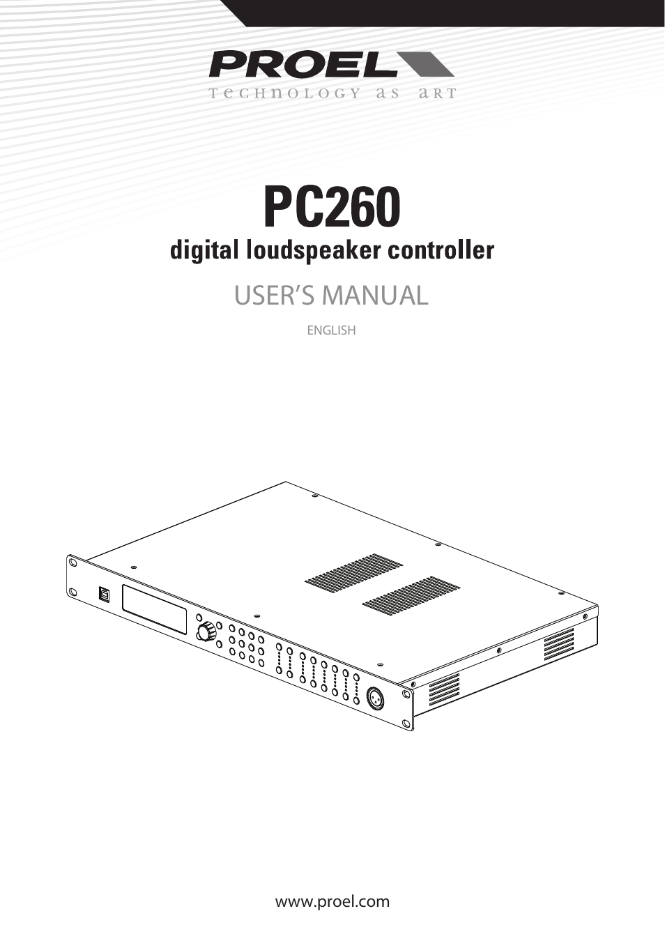 Proel PC260 User Manual | 36 pages