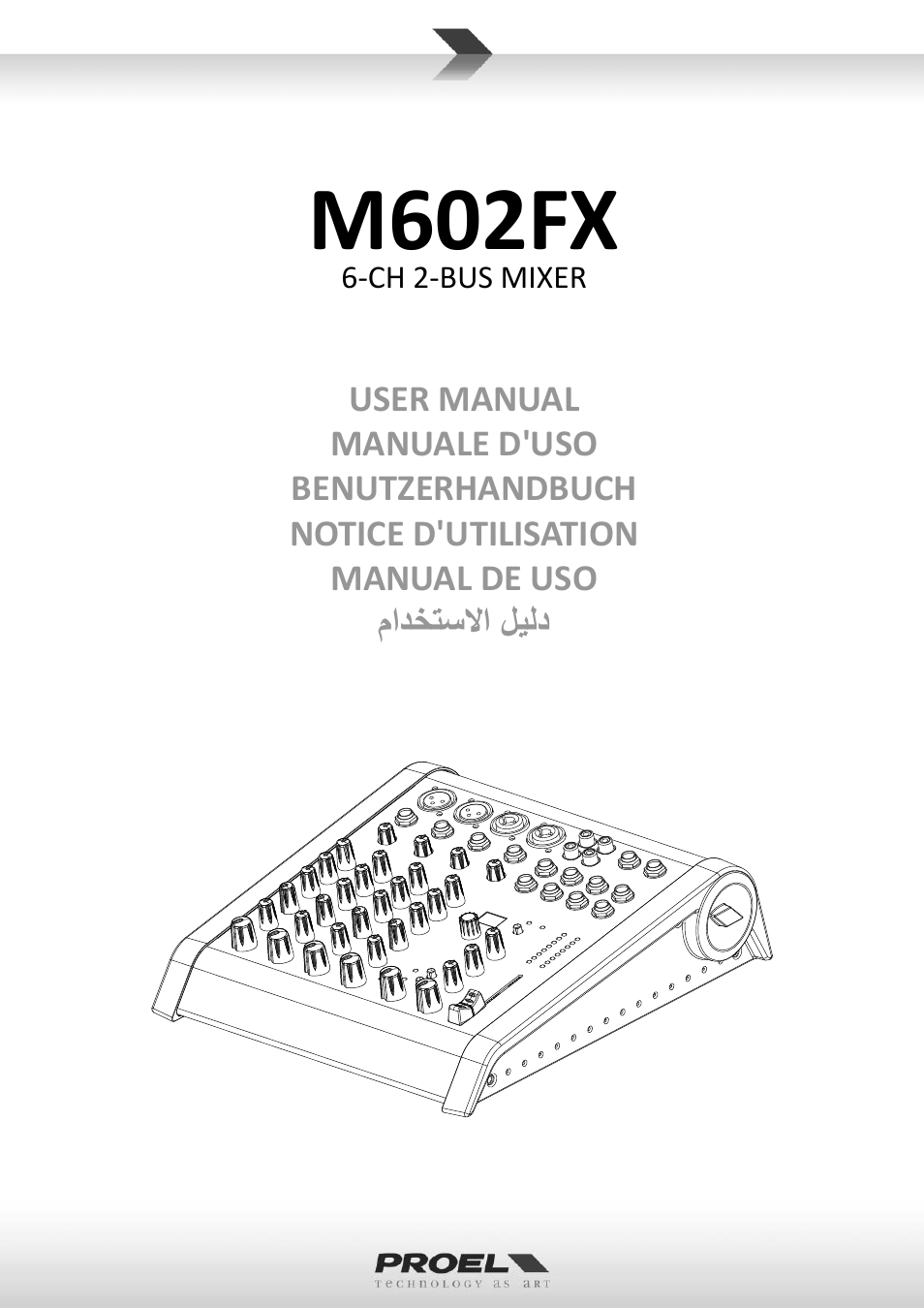 Proel M602FX User Manual | 41 pages