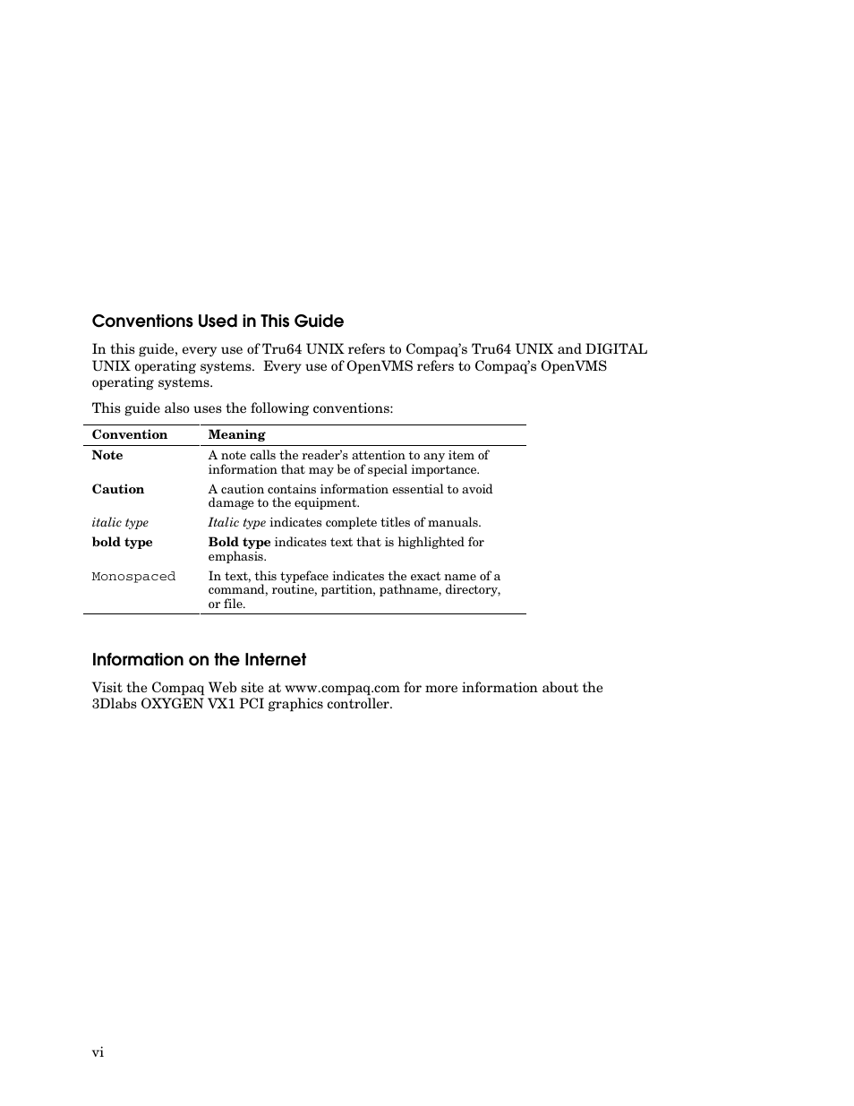 Compaq OXYGEN VX1 User Manual | Page 6 / 29