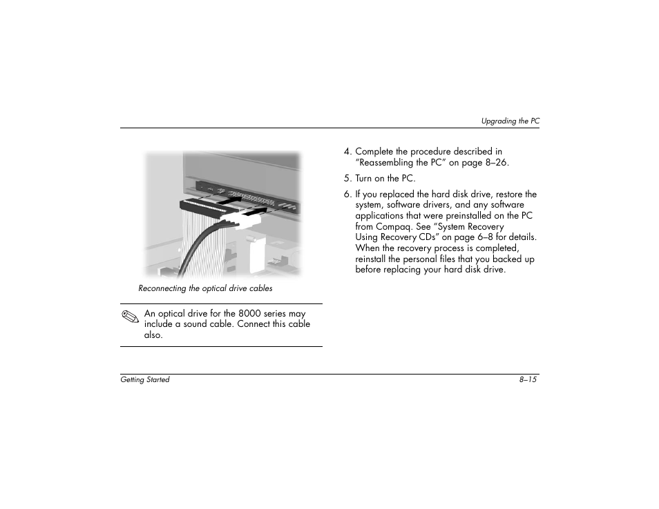 Compaq 8000 User Manual | Page 131 / 158