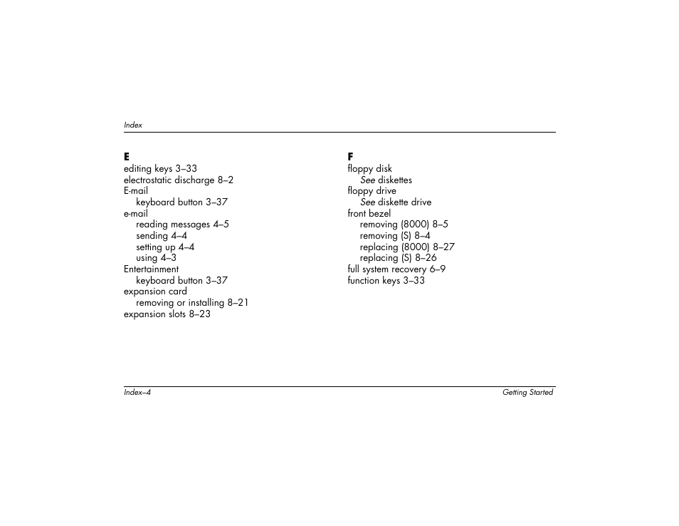 Compaq 8000 User Manual | Page 150 / 158