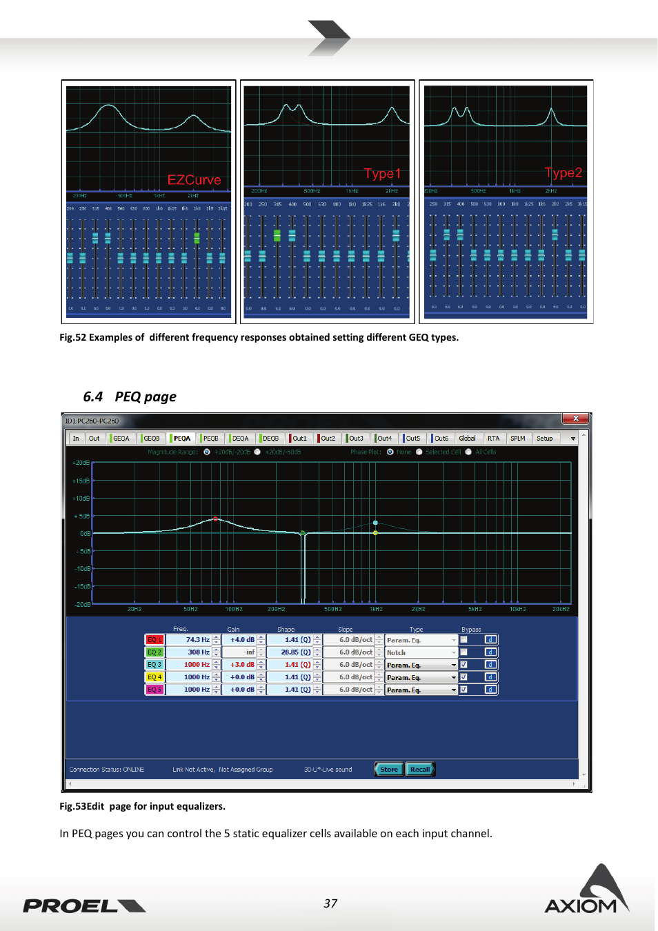 Proel PRONET v.2.1 User Manual | Page 37 / 77