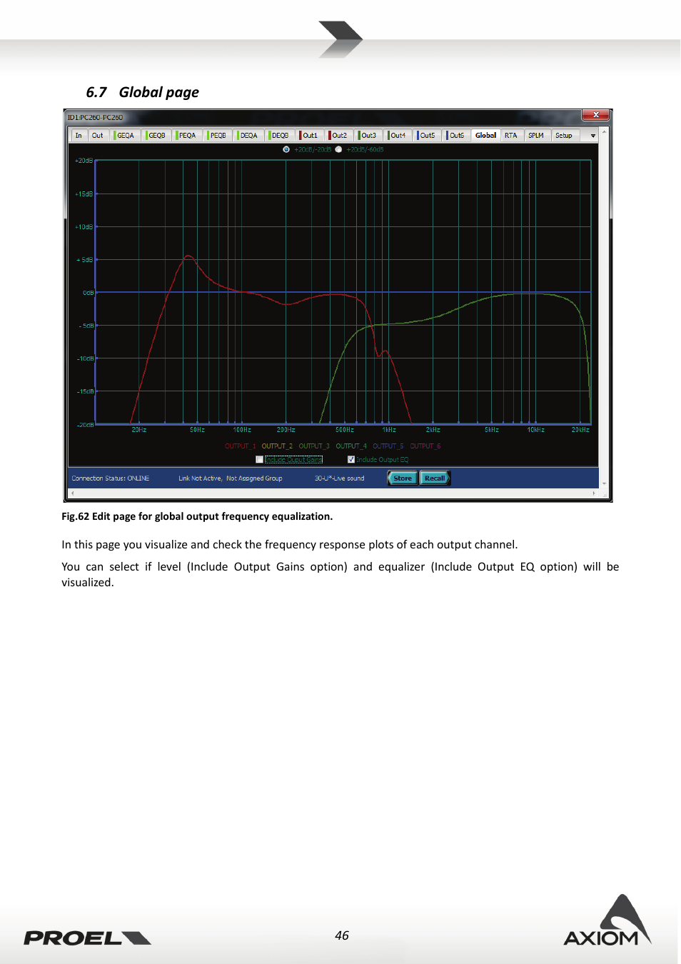 Proel PRONET v.2.1 User Manual | Page 46 / 77