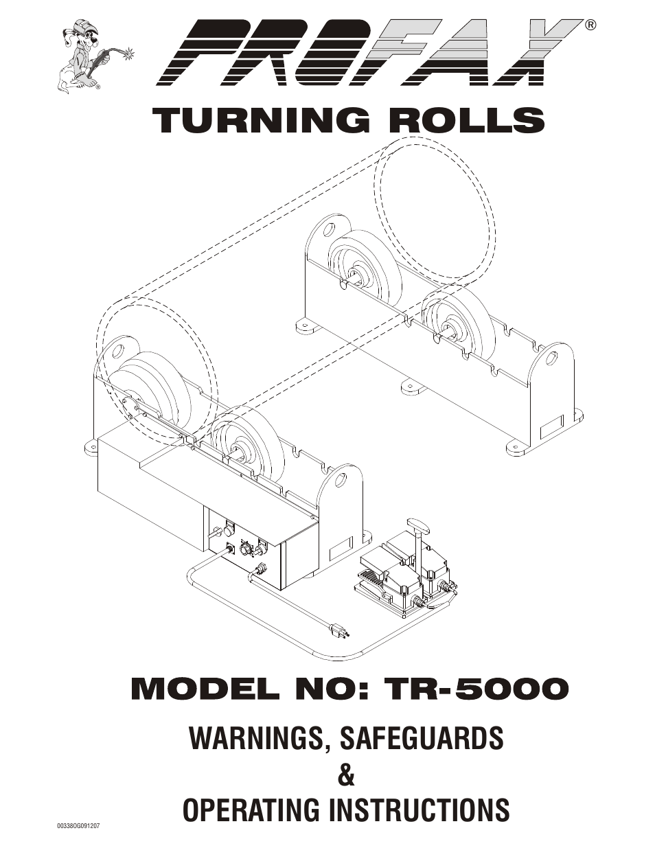 Profax TR-5000 User Manual | 8 pages