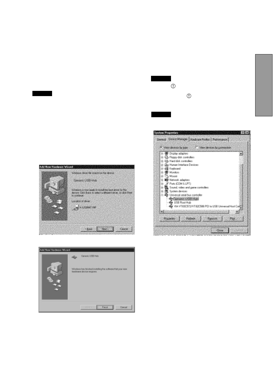 Installation of usb function, English | Compaq P1210 User Manual | Page 11 / 29
