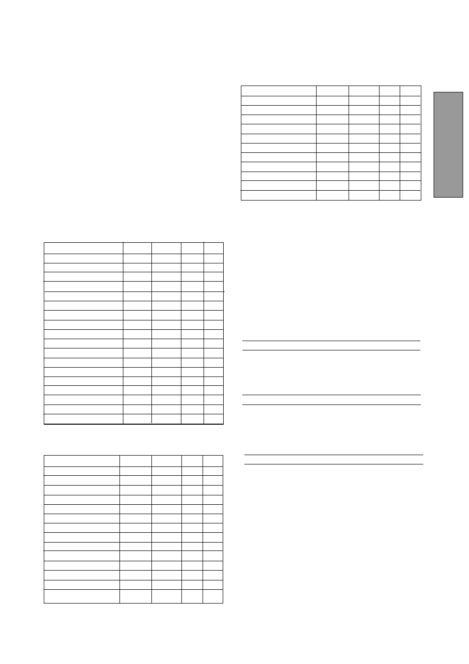 Internal preset memory capability, Power management function, English | Compaq P1210 User Manual | Page 4 / 29