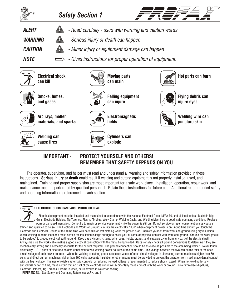 Profax PRO II x User Manual | Page 3 / 20