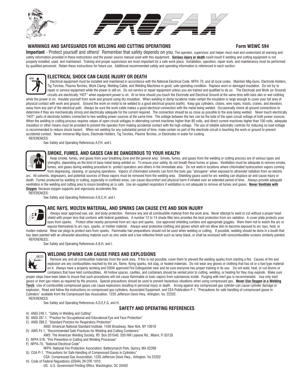 Profax AEC S550-9853 User Manual | Page 3 / 4