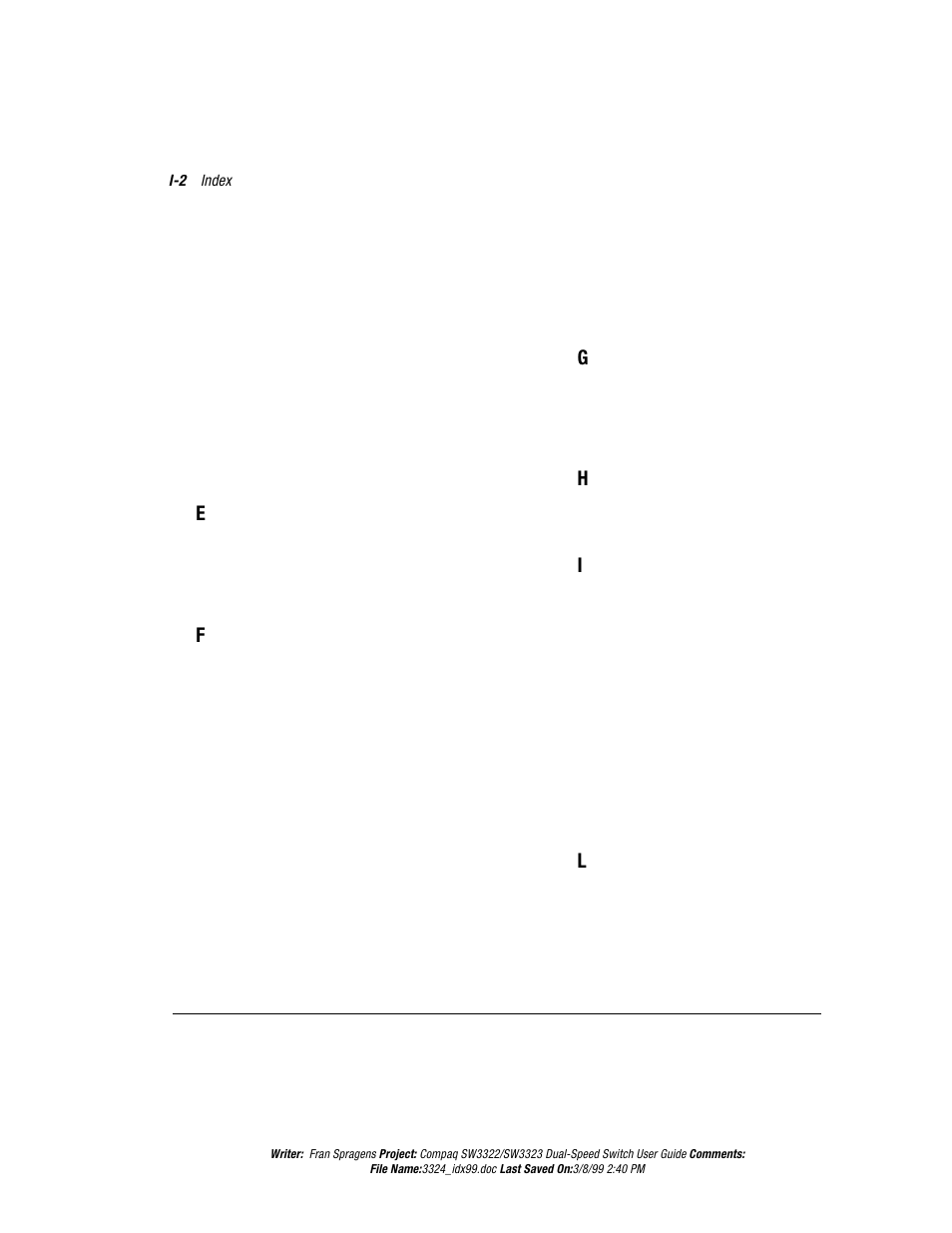 Compaq SW3322 User Manual | Page 115 / 119