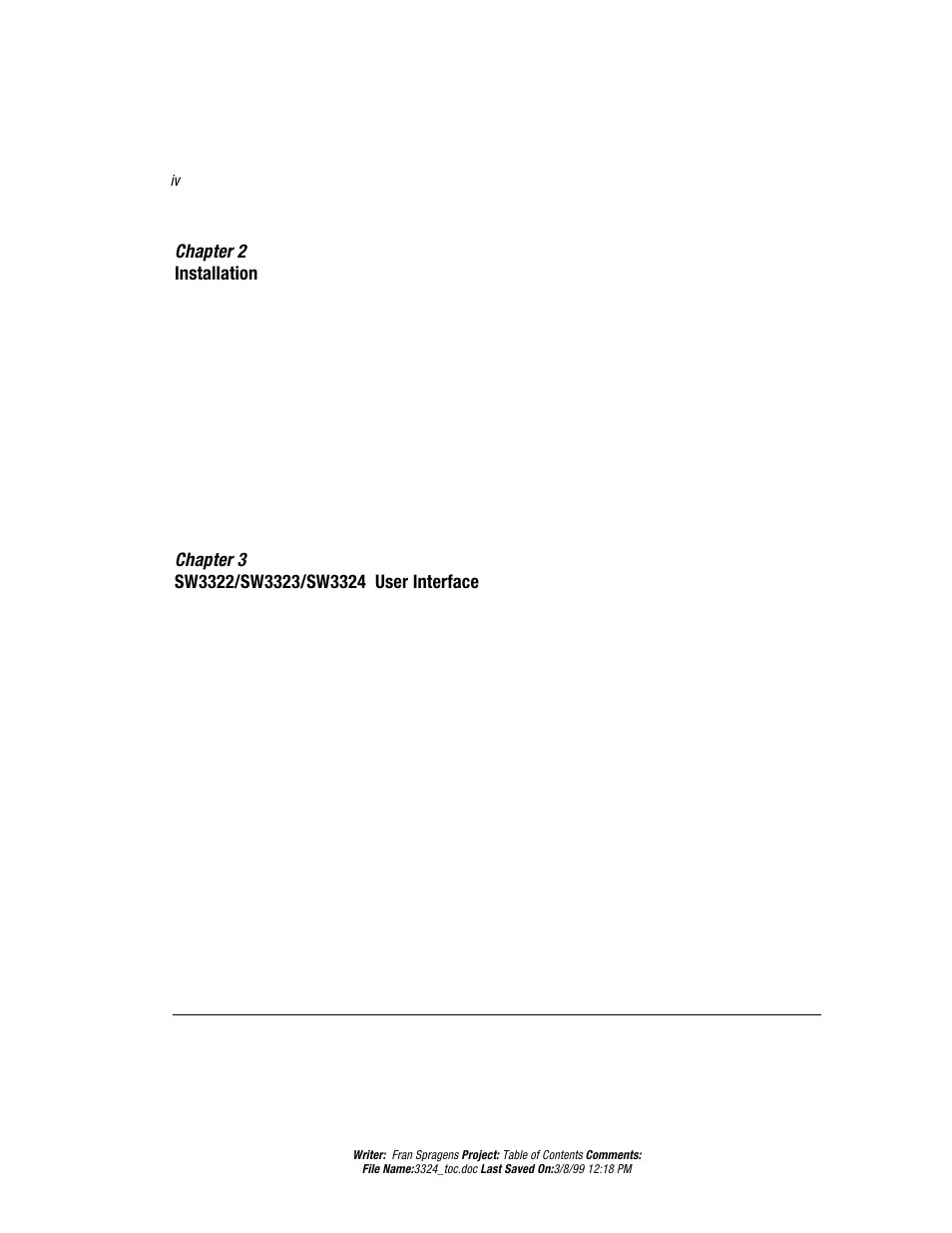 Compaq SW3322 User Manual | Page 4 / 119