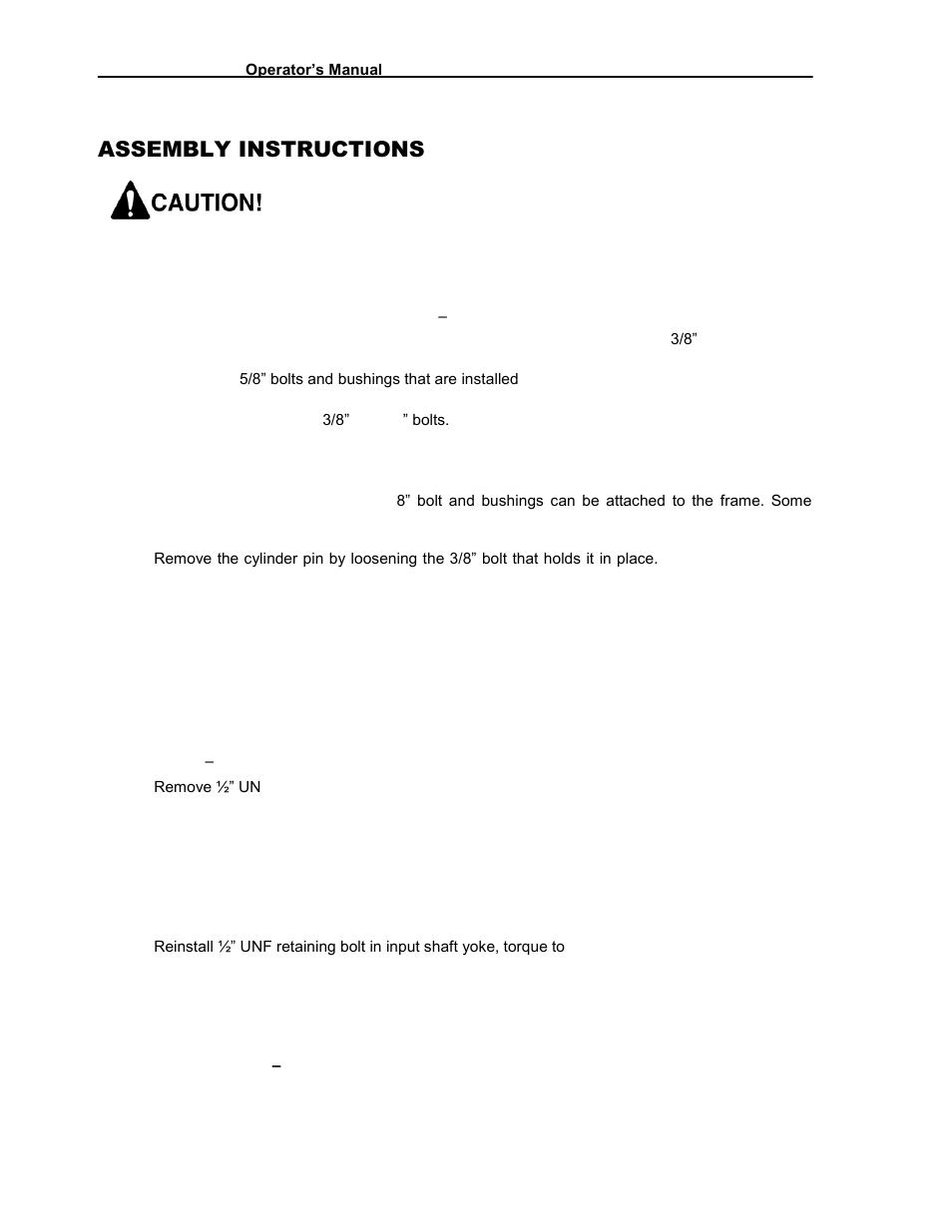 Assembly instructions | Progressive Turf Equipment Pro-Flex 120 14272040 And Above User Manual | Page 22 / 78
