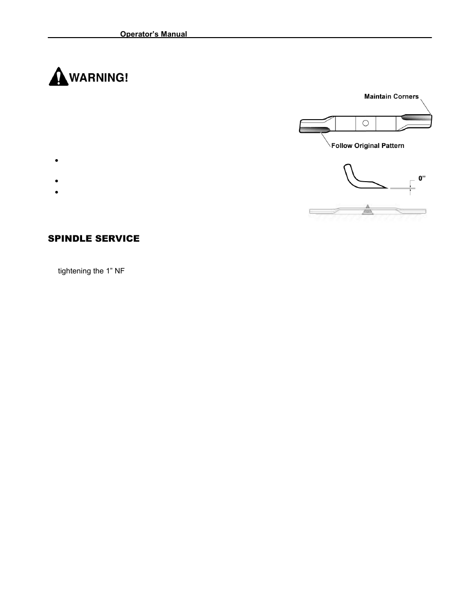 Spindle service | Progressive Turf Equipment Pro-Flex 120 14272040 And Above User Manual | Page 44 / 78