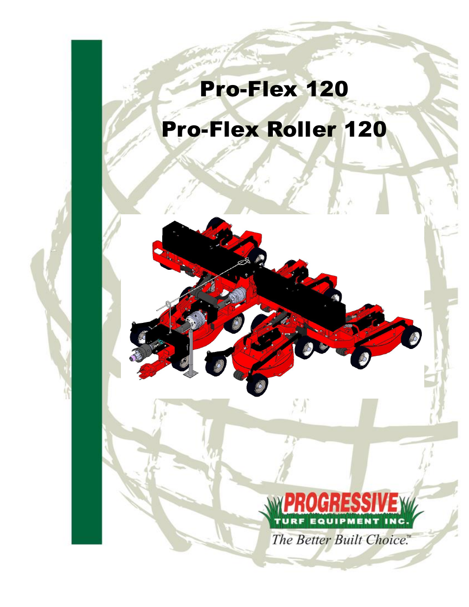 Parts list, Pro-flex 120, Pro-flex roller 120 | Progressive Turf Equipment Pro-Flex 120 14272040 And Above User Manual | Page 49 / 78
