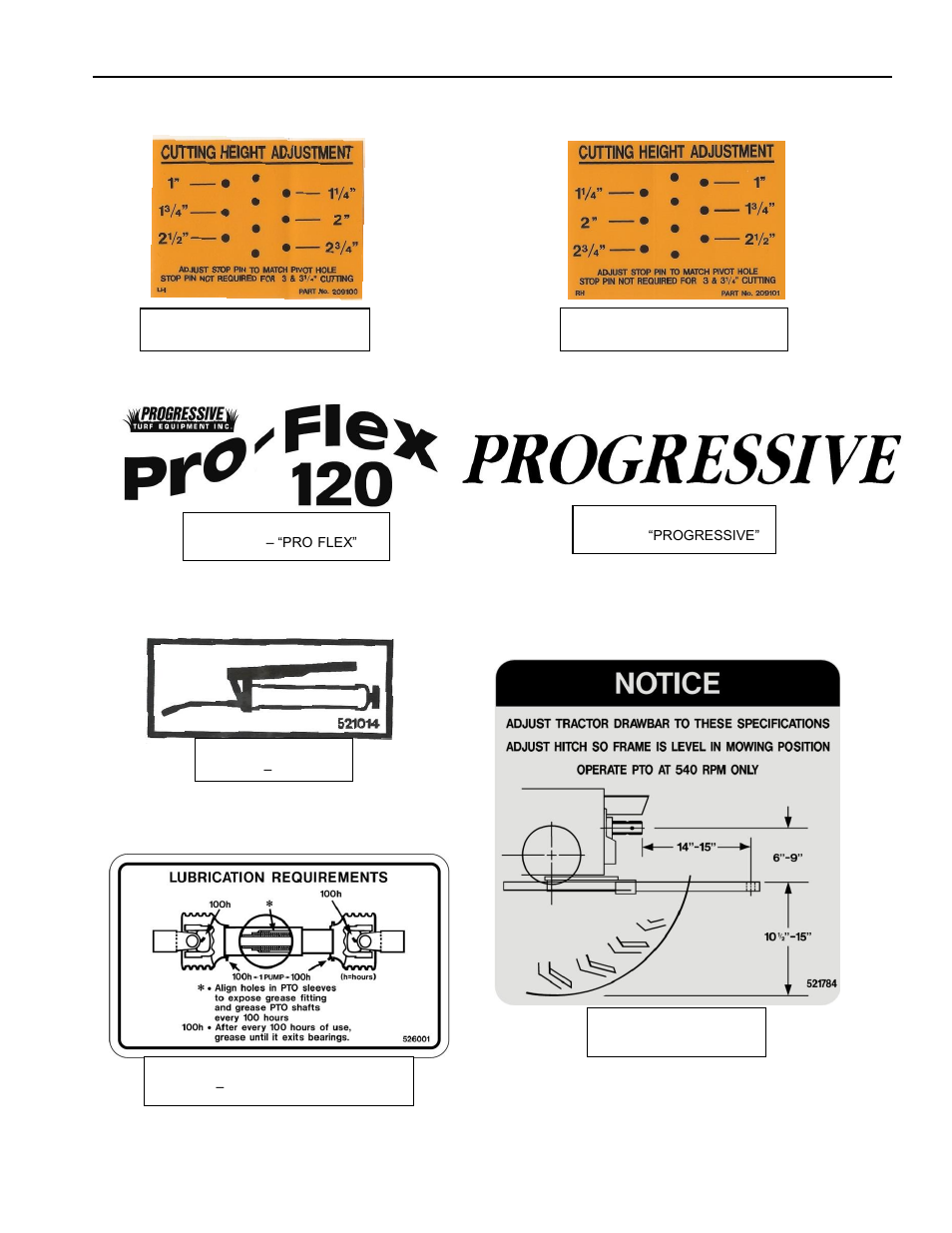 Progressive Turf Equipment Pro-Flex 120 14272040 And Above User Manual | Page 77 / 78