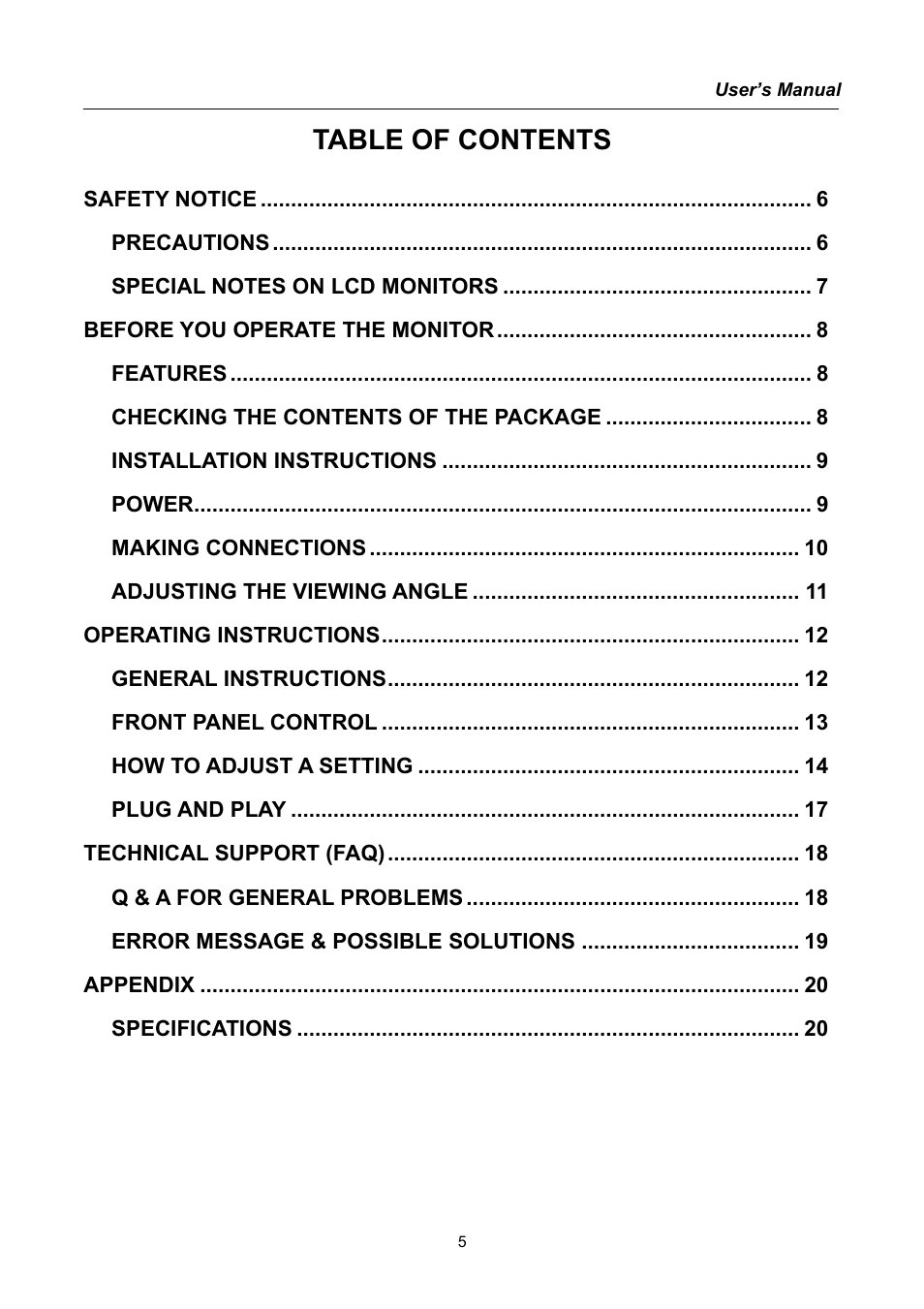 Compaq HW191 User Manual | Page 5 / 20
