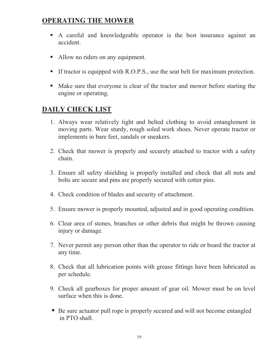 Progressive Turf Equipment TD 65-2 Serial Up to 1265-21375 User Manual | Page 22 / 71