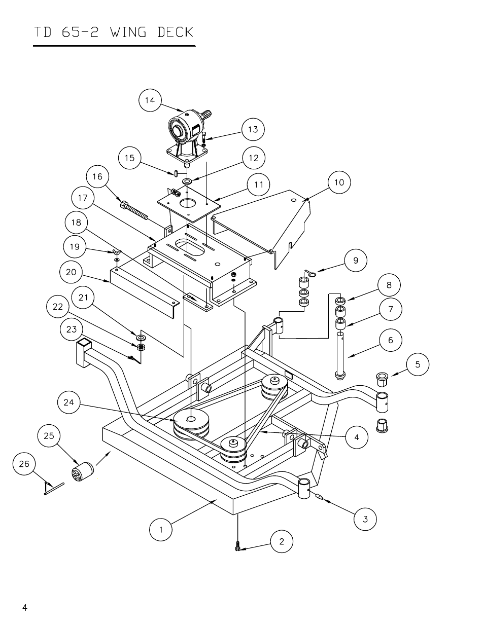 Progressive Turf Equipment TD 65-2 Serial Up to 1265-21375 User Manual | Page 42 / 71