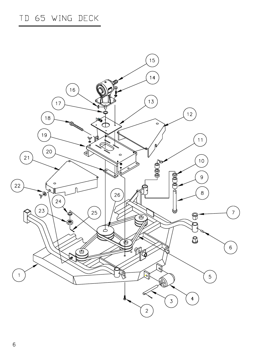 Progressive Turf Equipment TD 65-2 Serial Up to 1265-21375 User Manual | Page 44 / 71