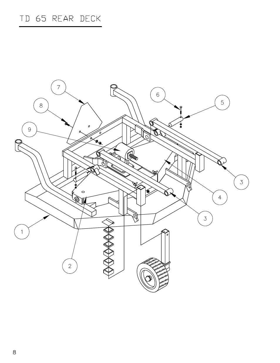 Progressive Turf Equipment TD 65-2 Serial Up to 1265-21375 User Manual | Page 46 / 71