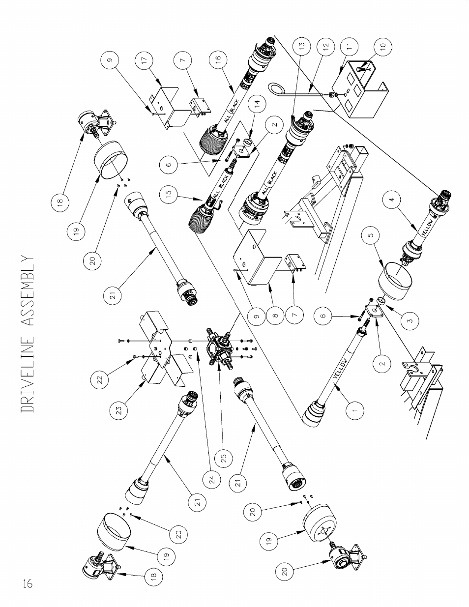 Progressive Turf Equipment TD 65-2 Serial Up to 1265-21375 User Manual | Page 54 / 71