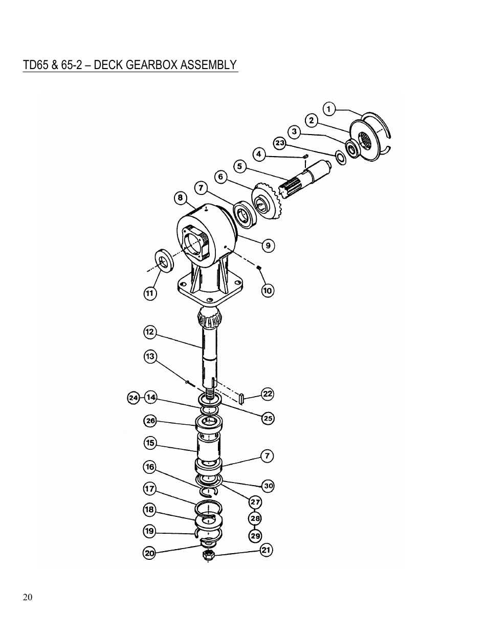 Progressive Turf Equipment TD 65-2 Serial Up to 1265-21375 User Manual | Page 58 / 71