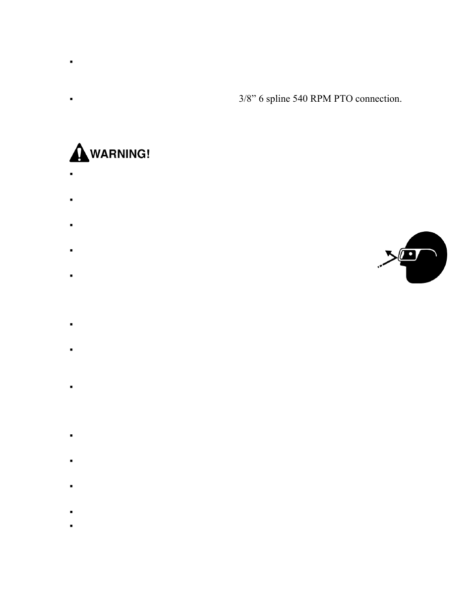 Operating equipment safely | Progressive Turf Equipment Pro-Max 36 User Manual | Page 10 / 63