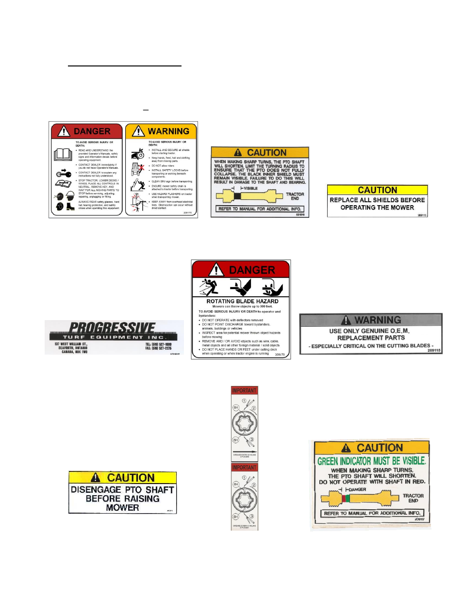 Progressive Turf Equipment Pro-Max 36 User Manual | Page 14 / 63