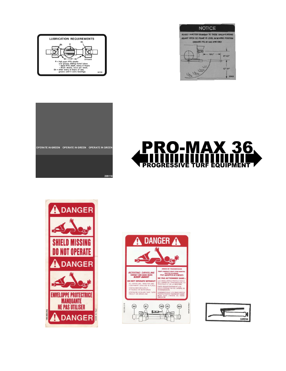 Progressive, Pro-max 36 | Progressive Turf Equipment Pro-Max 36 User Manual | Page 15 / 63