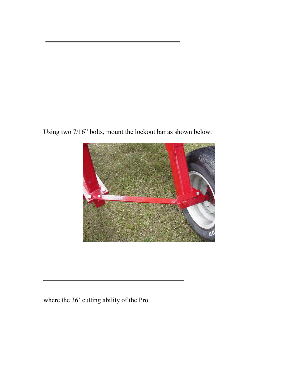 Important | Progressive Turf Equipment Pro-Max 36 User Manual | Page 31 / 63