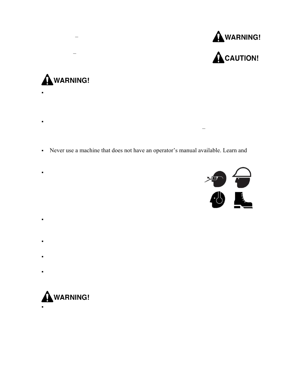 General safety precautions, Power unit safety | Progressive Turf Equipment Pro-Max 36 User Manual | Page 9 / 63