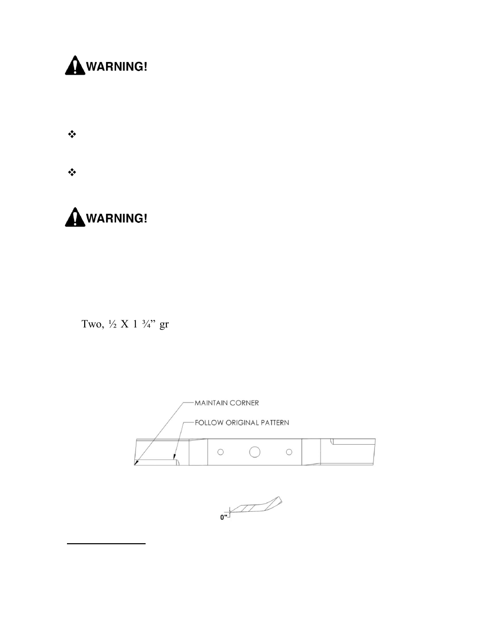 Blade servicing | Progressive Turf Equipment TDR-22 1393176 and Above User Manual | Page 38 / 74