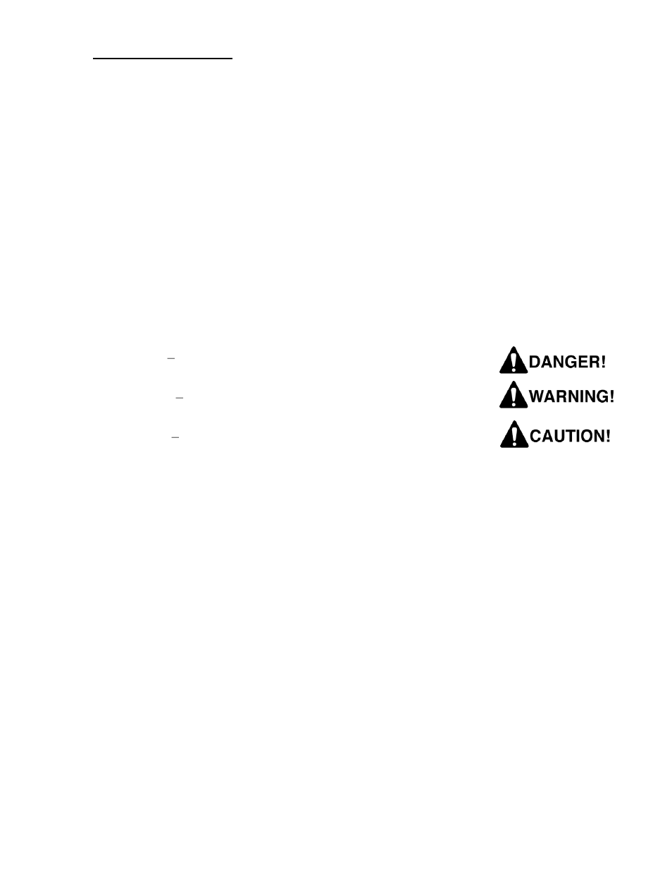 To the owner, Hazard seriousness level | Progressive Turf Equipment TDR-22 1393176 and Above User Manual | Page 7 / 74