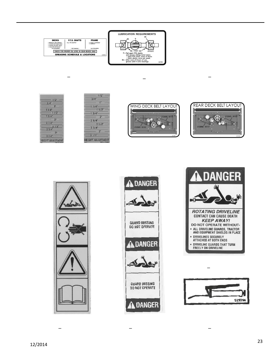 Tdr-22 roller mower | Progressive Turf Equipment TDR-22 1393176 and Above User Manual | Page 73 / 74